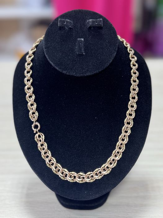 Цепь золотая массивная