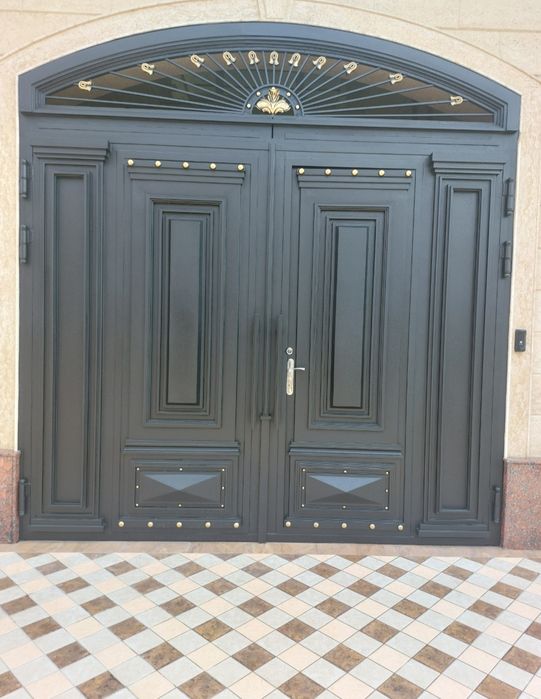 Дарвоза решётка Акфа краска киламиз.