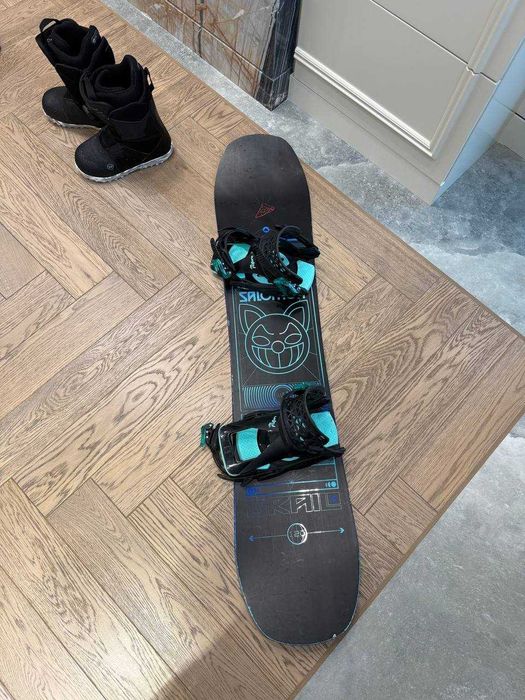 Сноуборд Salomon + крепления + ботинки (комплект)