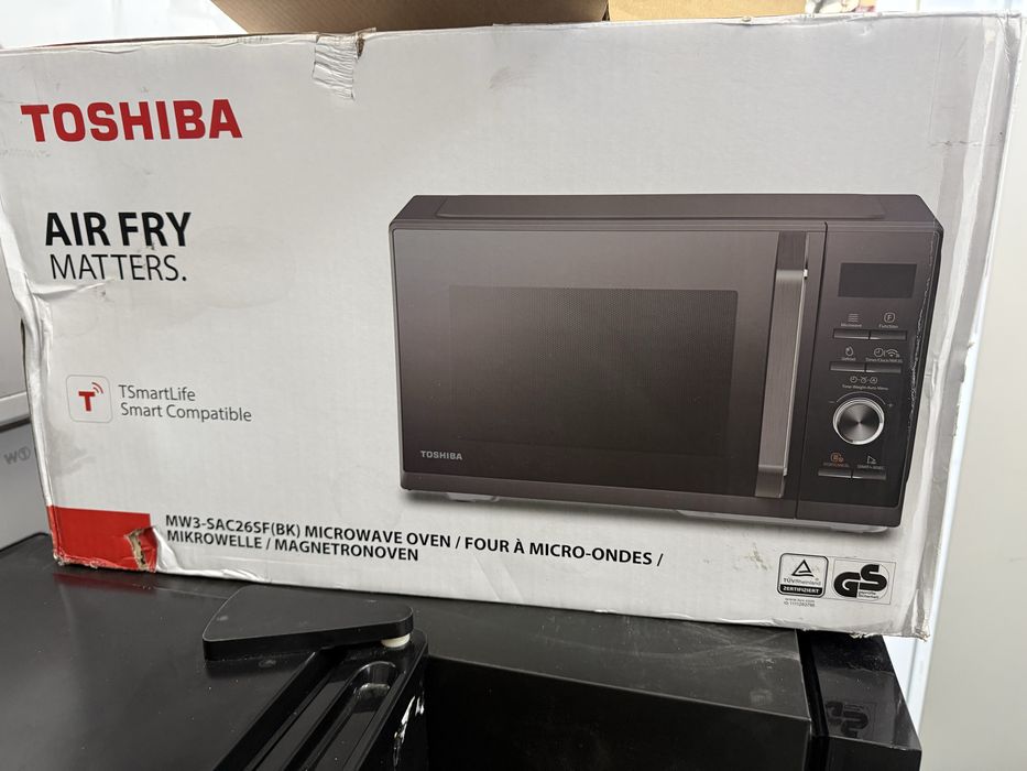 Комбинирана микровълнова фурна Toshiba MW3-SAC25SF(BK)