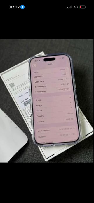 Айфон 17 про 256гб