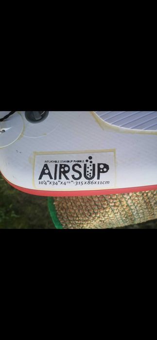 Надуваем AirSup Board RRD
