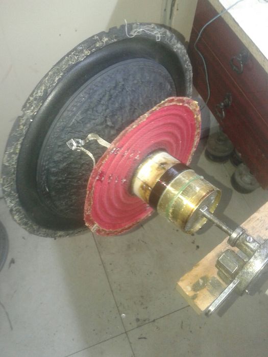 Установка акустика, ремонт динамика