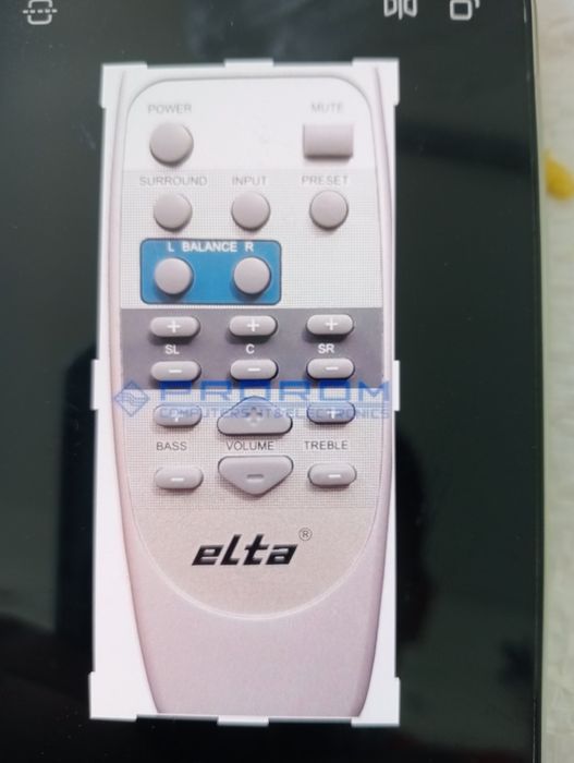 Caut telecomandă sistem audio