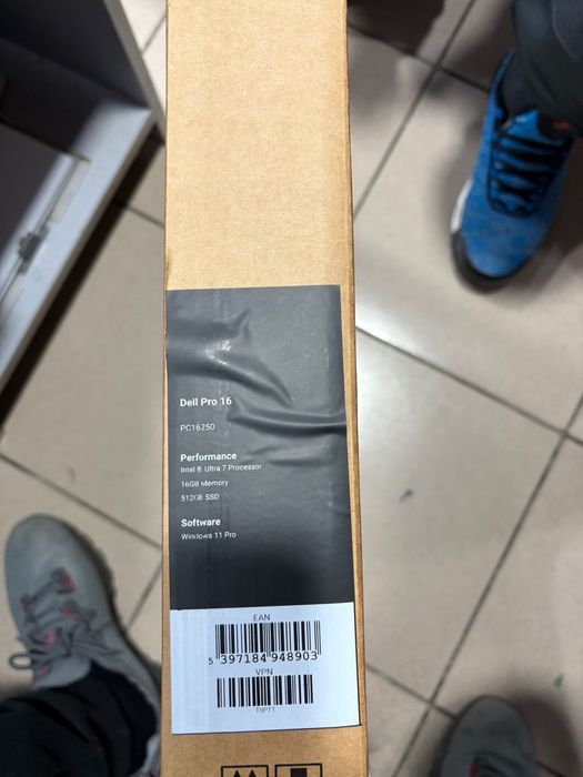 Vand laptop dell pro 16 sigilat core 7 ultra 255u 16gb ddr5 ssd 512gb