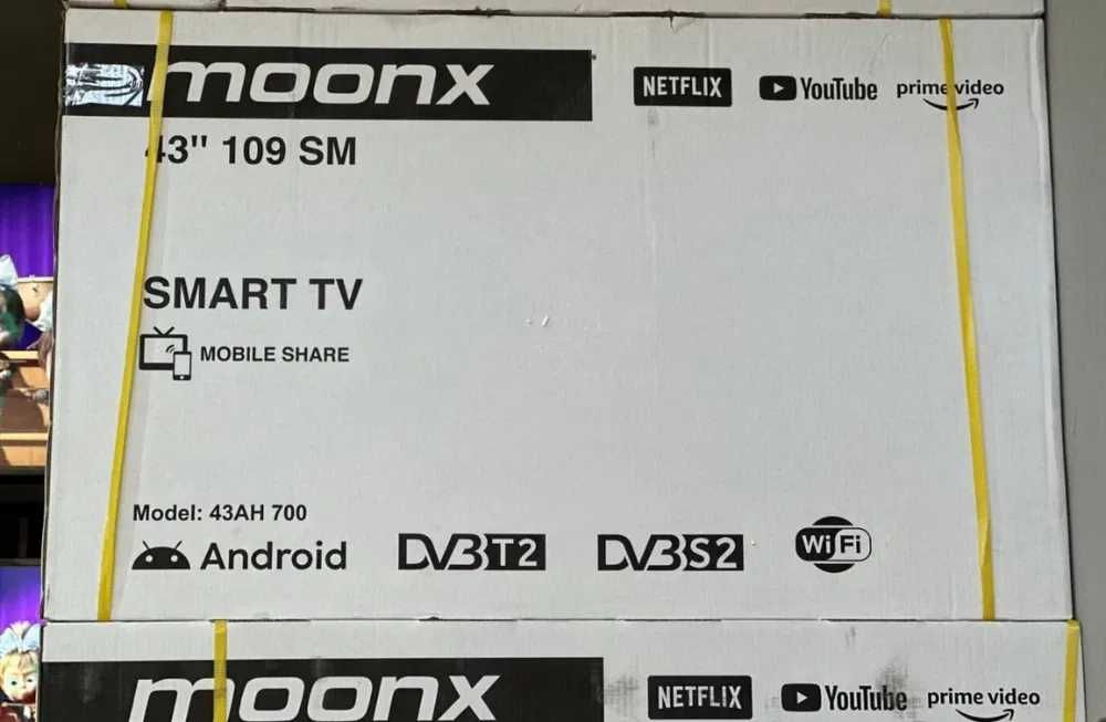 Телевизор Moonx 43” Smart Tv доставка и прошивка бесплатно