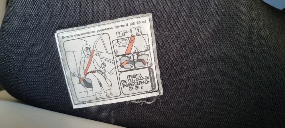 Автокресло детское