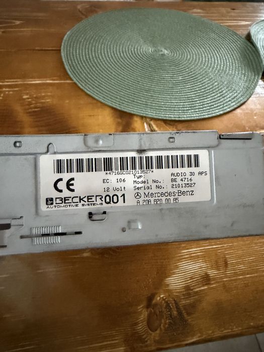Оригинално радио CD Mercedes Audio CLK, E-class,