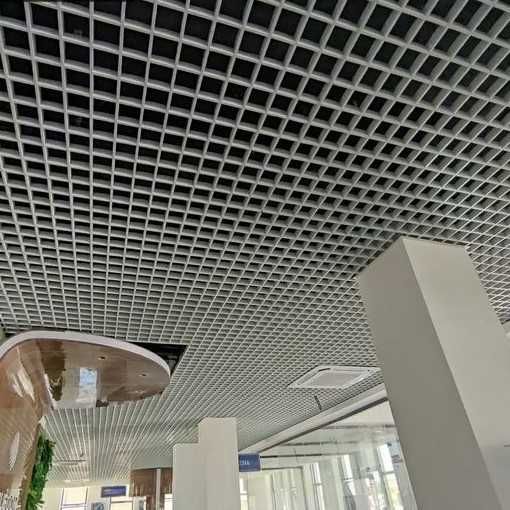 Grilliato potolok 10x10 грильято реечние армстронг 4