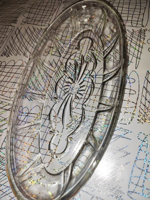 Селёдочница солнце СССР стекло