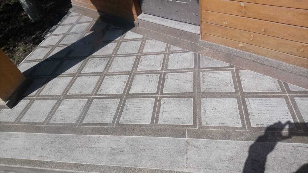 Гранитная брусчатка, напольная плитка, гранит