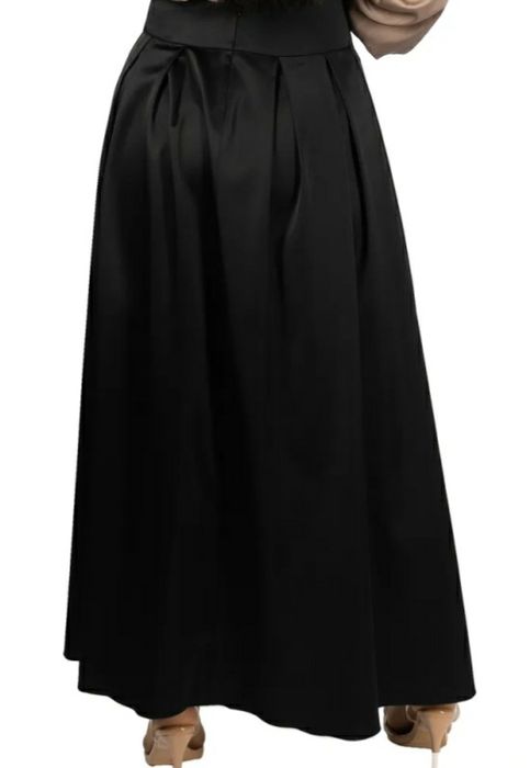 чёрная юбка длинная