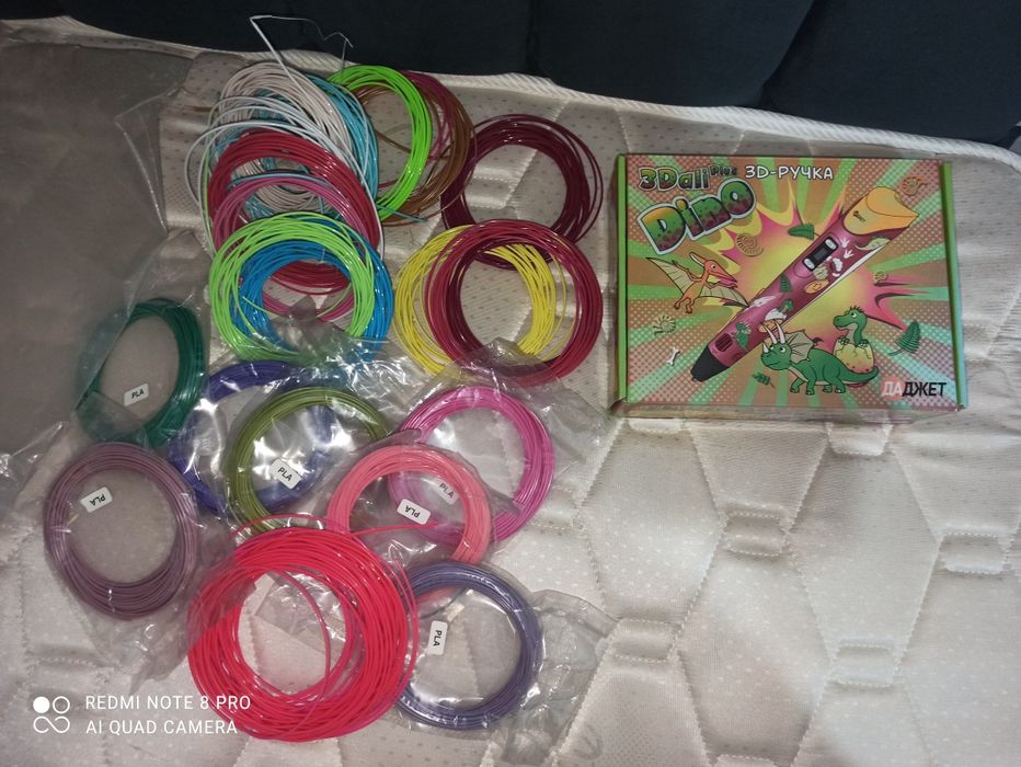 3D ручка пластик PLA и ABS