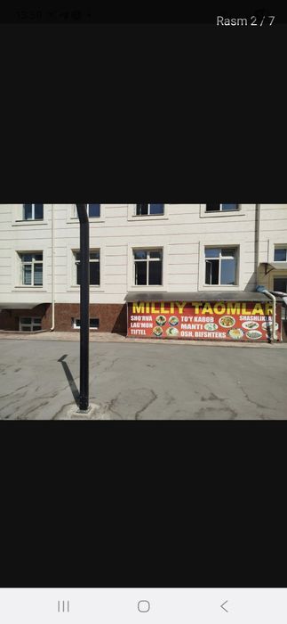 Oshxona ijaraga beriladi