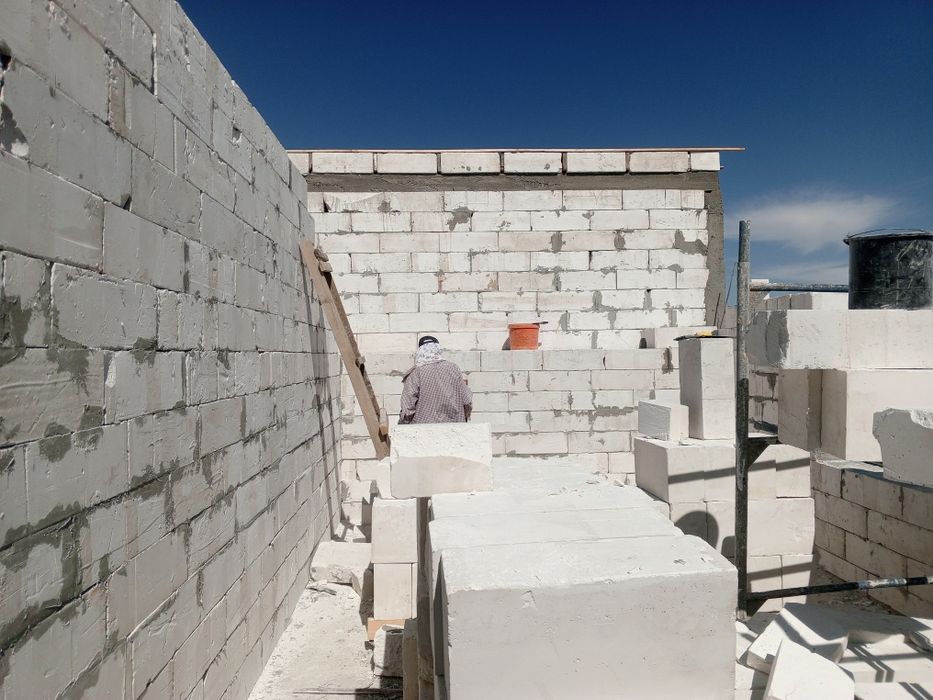 Пеноблок , газоблок териш хизматити