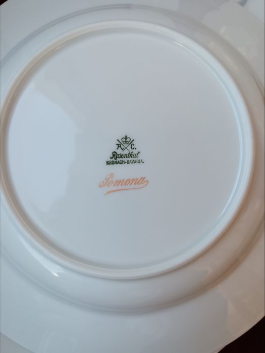 НА ЧАСТИ Розентал 1901-1936, сервиз за хранене