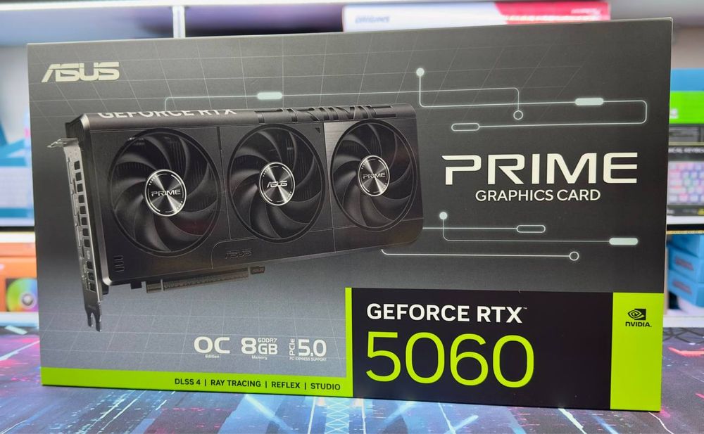 Новая Asus RTX5060 8GB Prime OC