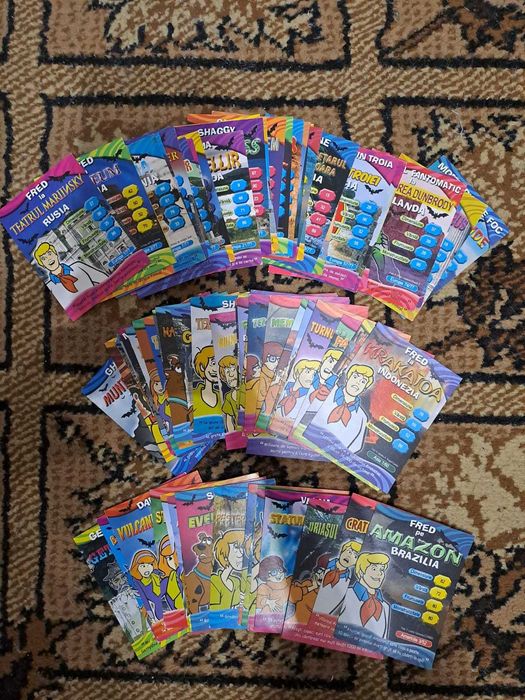 Cartonase scooby doo + masina misterelor