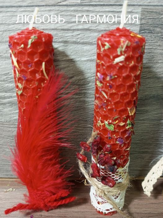 Программные свечи из вощины