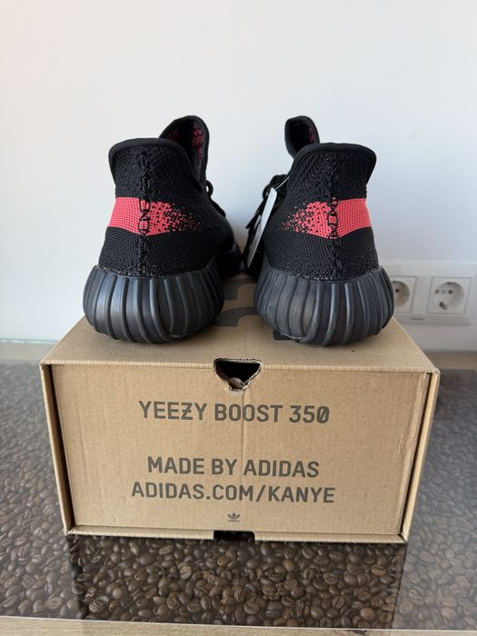 Adidas Yeezy 350 V2 Red Stripe