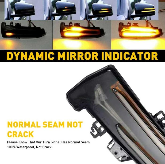 LED Бягащи мигачи Mercedes W204 , W212 , W218 , W221 , X204 Динамични