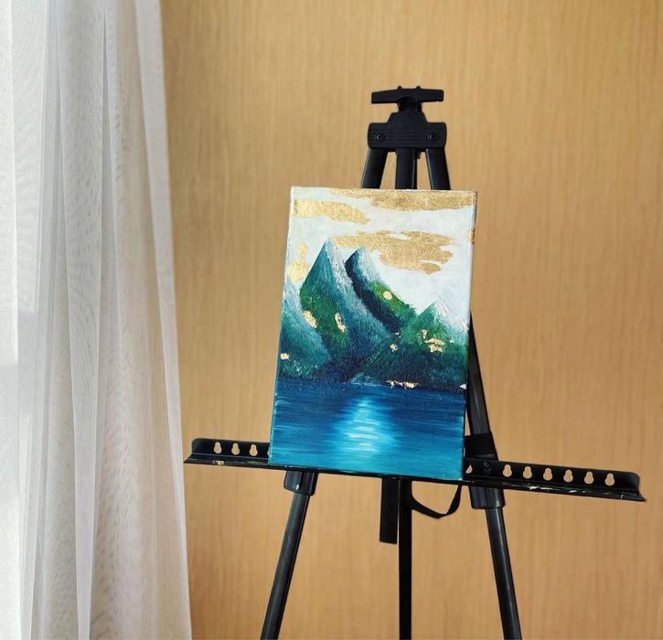 Картина Горы масло холст