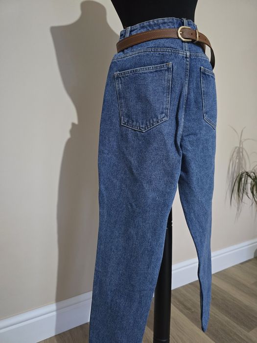 Blugi dama marime 36 Denim gros talie inalta