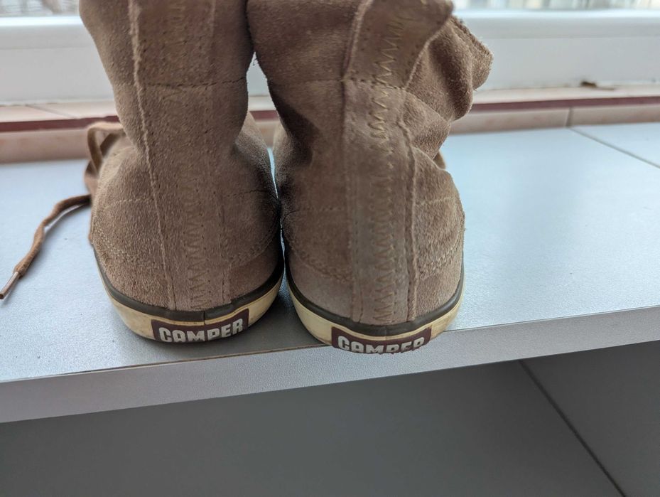 Зимни боти естествена кожа Camper