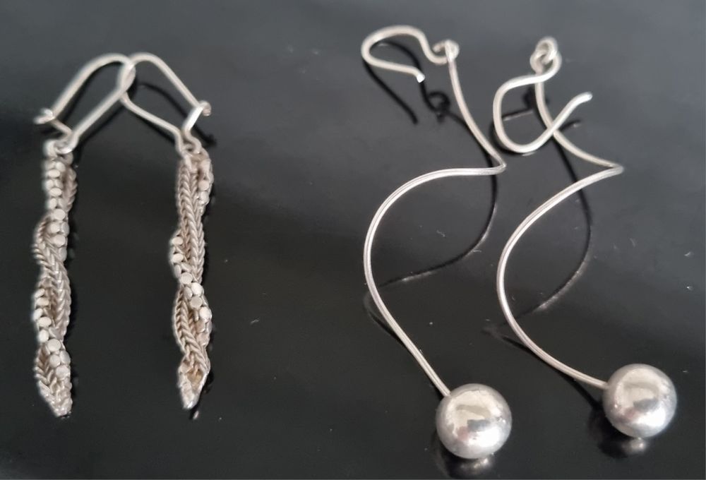 Сребърни синджири пръстени обеци гривни сребро подарък Silver  бижута