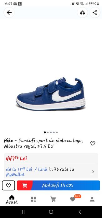 Vând adidasi Nike noi