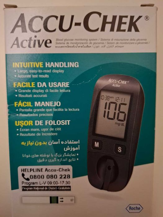 Aparat de glicemie Accu Chek Active