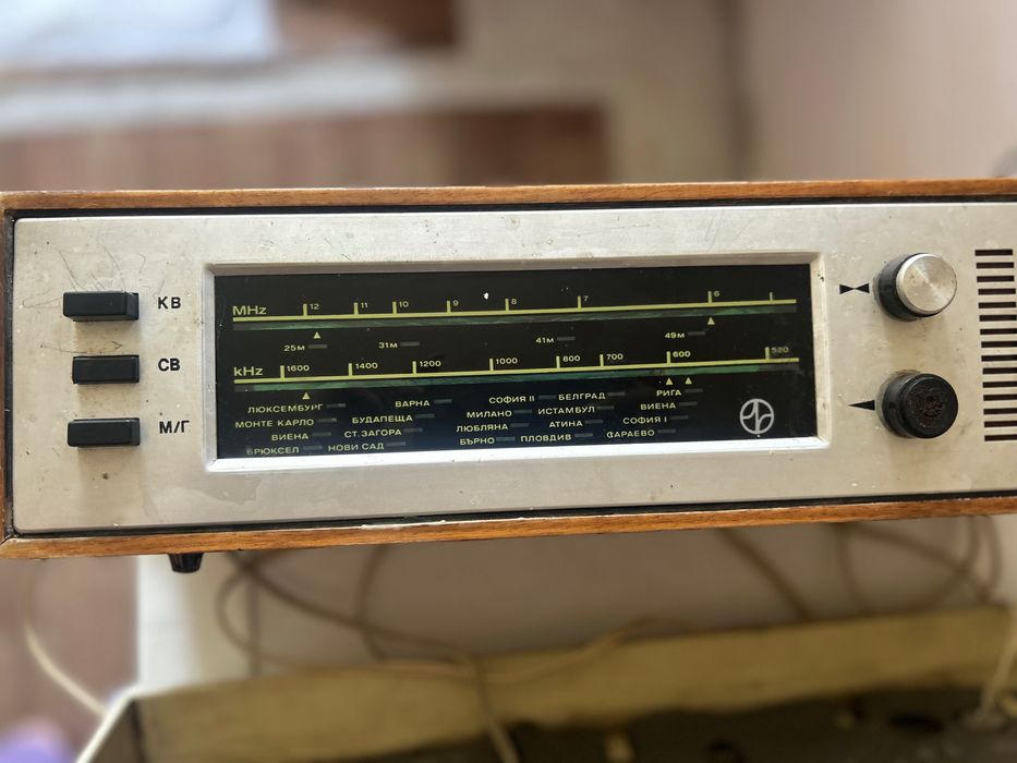 Ретро радио АБ 711Т и Siemens Klangmeister RG 411