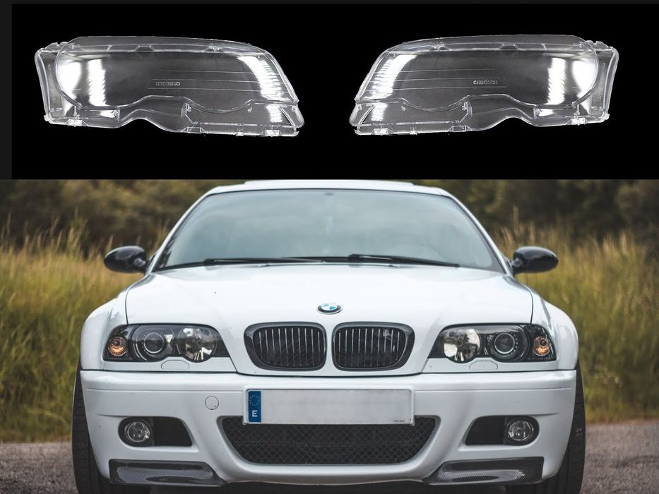 Стъкла за фарове на BMW 3 E46 Coupe / Cabrio