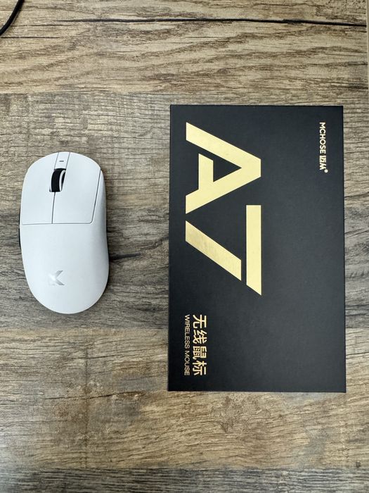 Мышь MCHOSE A7 Ultra белый