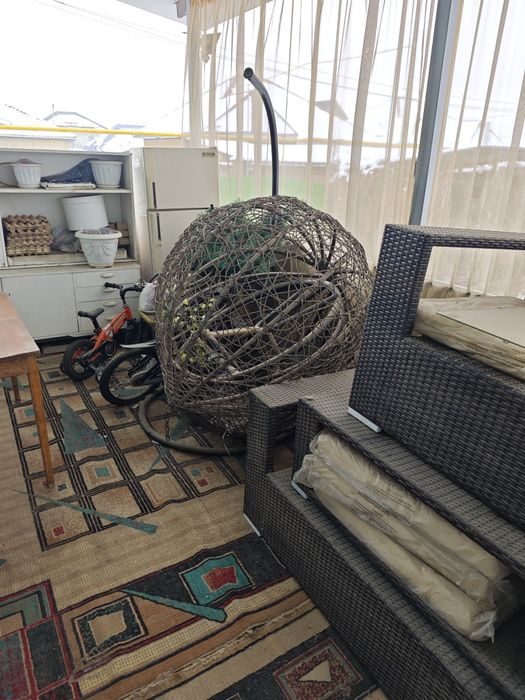 Ротанговая мебель в оригинале.