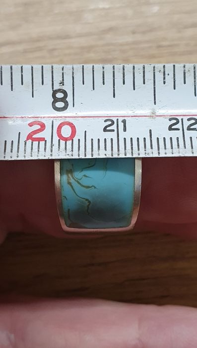 Inel argint 925, marime 21mm, 10 grame