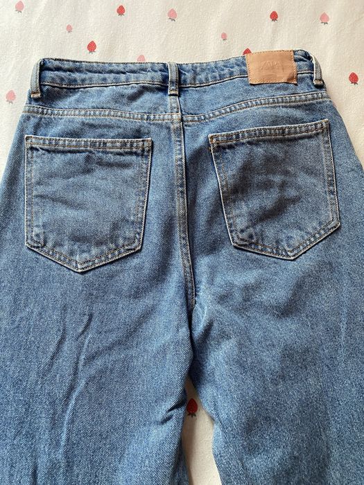 Дънки ZARA с широк крачол