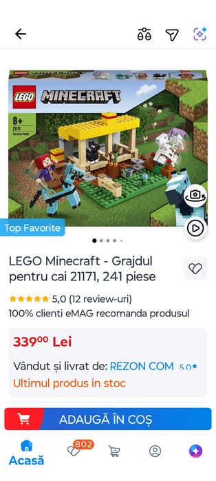 Lego Minecraft complet