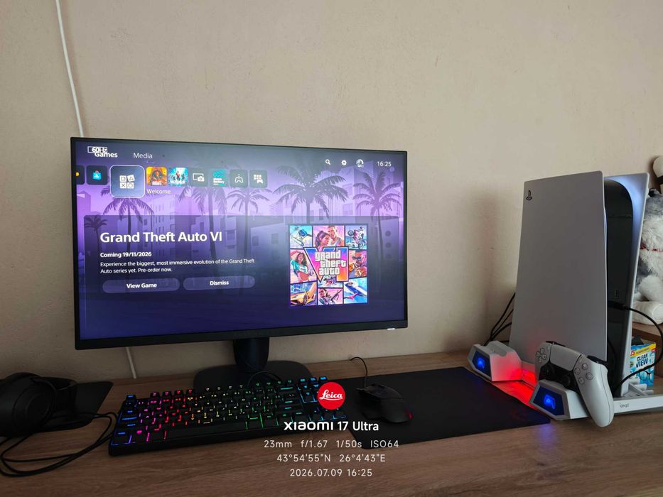 Playstation 5 + Dell Allienware + M&K + Слушали Razer