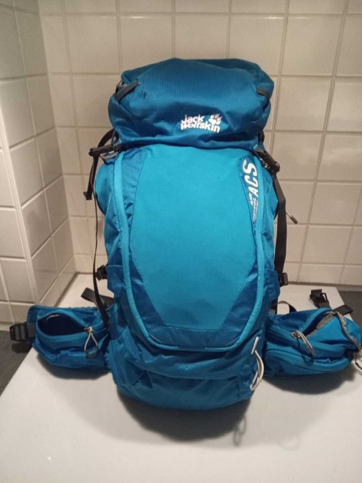 Туристическа раница Deuter Transalpine Futura Bike Jack Wolfskin