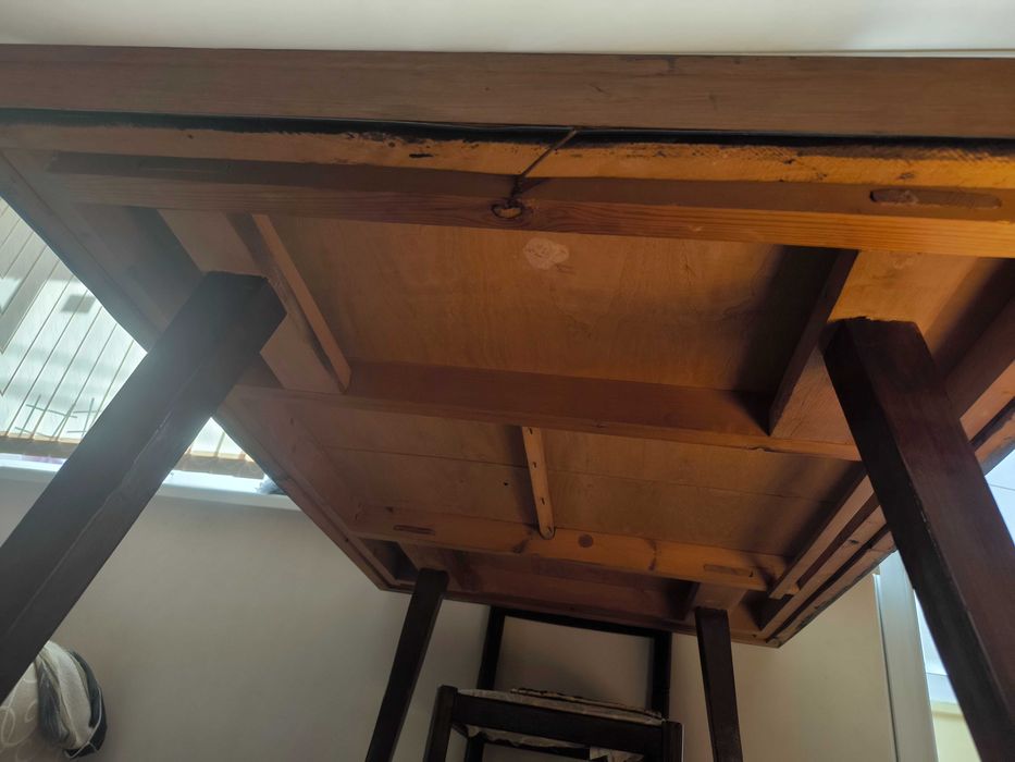 Трапезна маса дърво от 80те