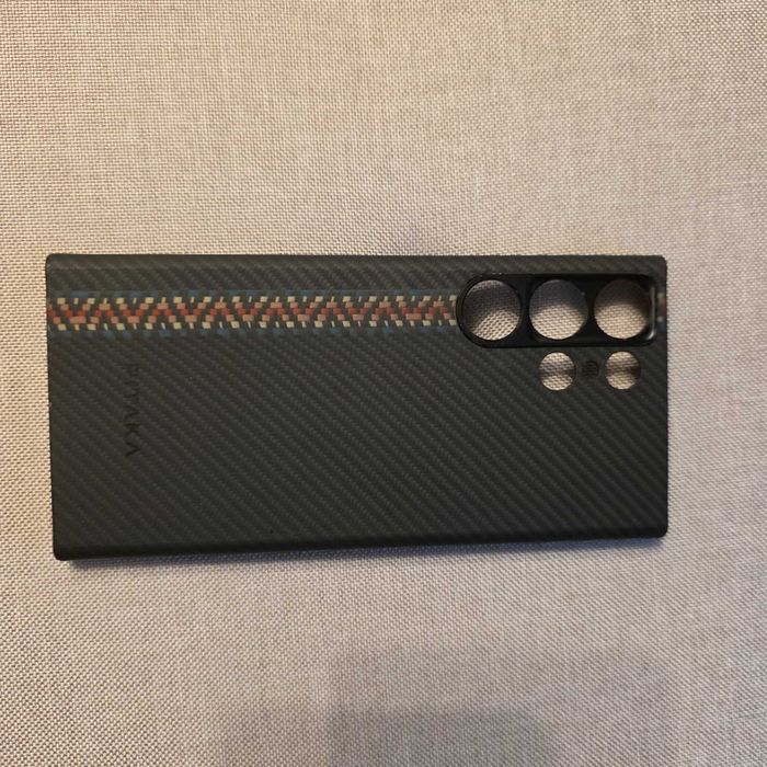 Husa PITAKA MagEZ 3 Galaxy S23 Ultra 600D Aramida MagSafe Rhapsody