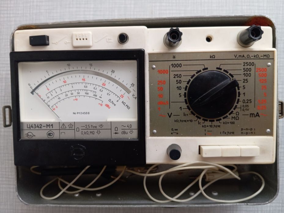 Мультиметры Ц4315 и Ц4342-М1 СССР