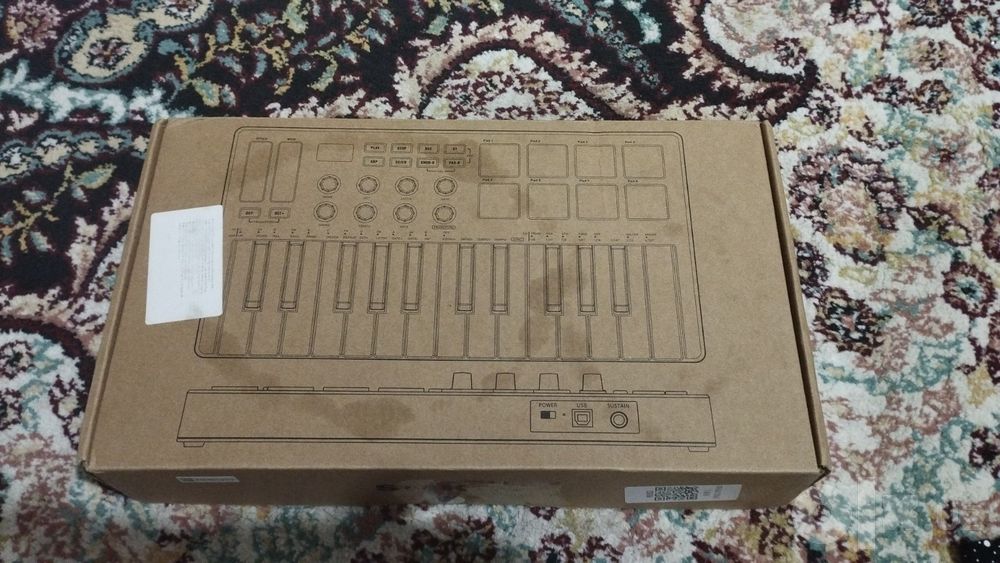 M-WAVE MIDI Keyboard 25 klavishli — Yangi, ishlatilmagan