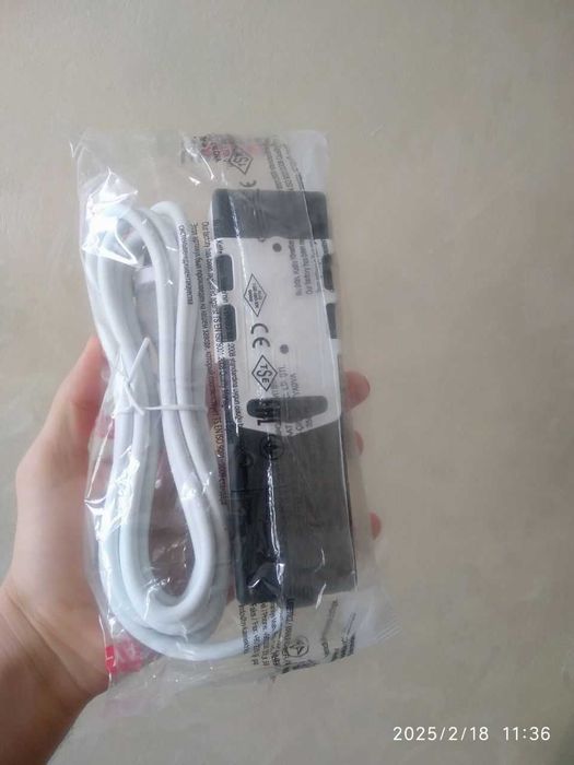 Удлинитель AYKA 3 розетки 3 метра