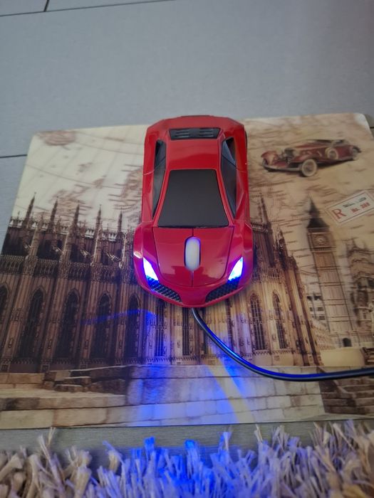 Mouse pc  mașinuța +pad