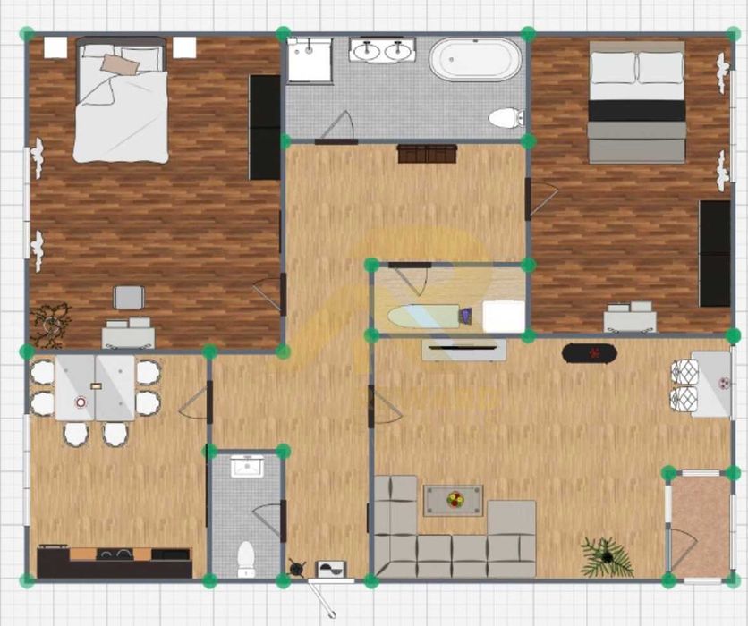 Продава се Тристаен апартамент в София, Яворов - 90 кв.м за 3112 €/кв.м - Снимка #11