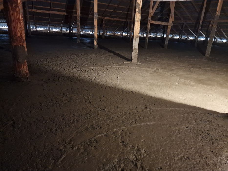 Пенобетон заливаем