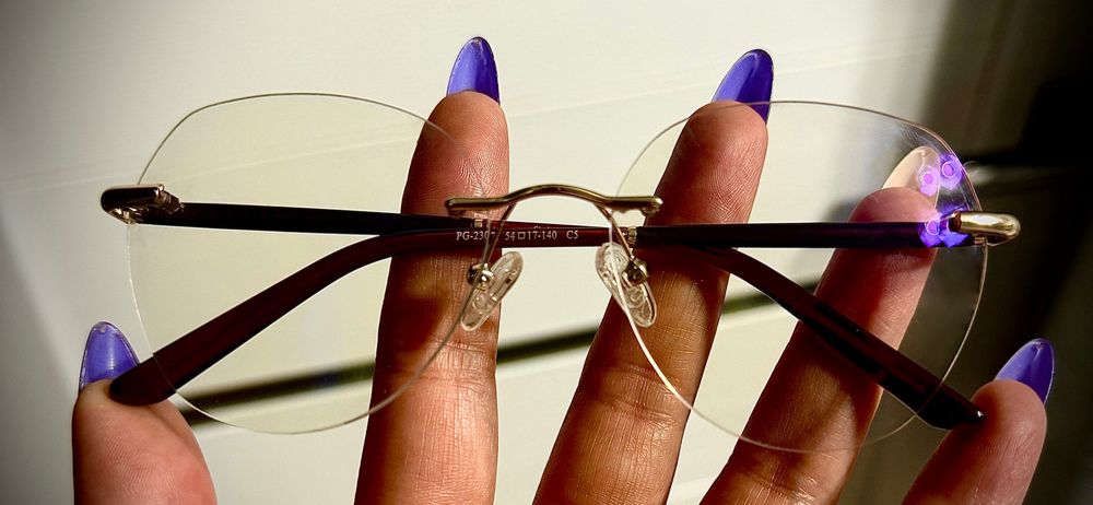 Очки безоправы