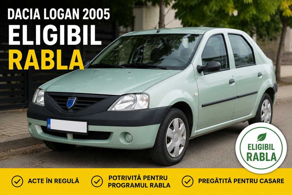 Dacia Logan 2005 – pentru Programul Rabla